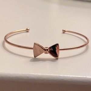 Ted Baker Rose Gold Bow Tie Bracelet